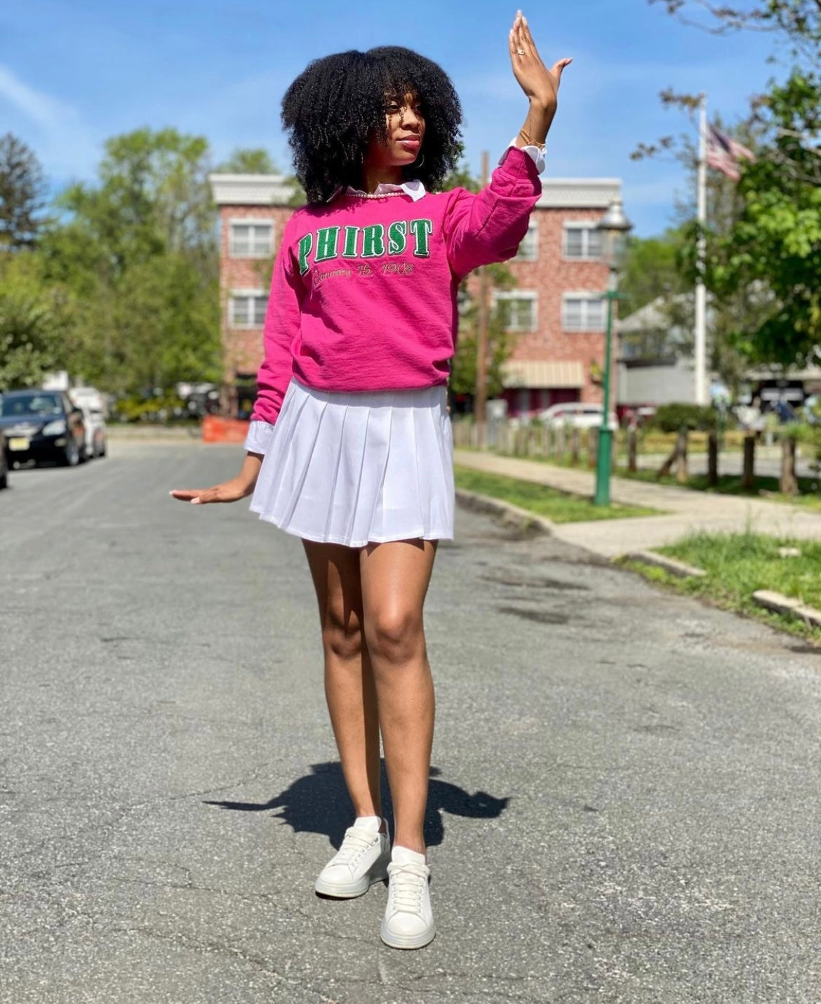 Phirst Sweatshirt, Pink