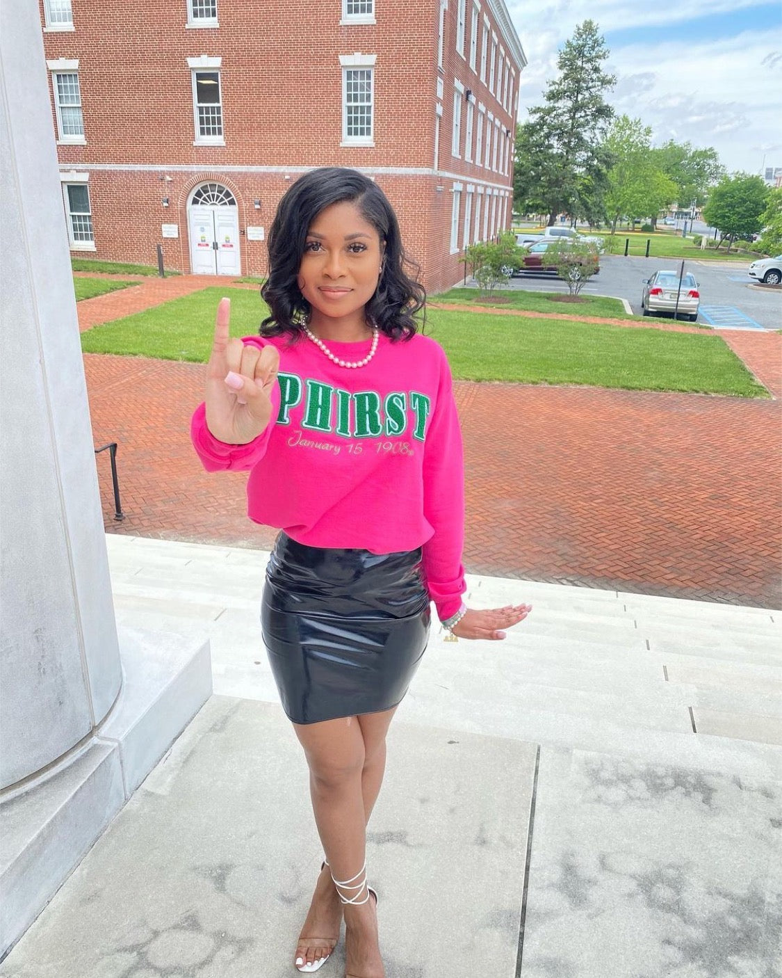 Phirst Sweatshirt, Pink