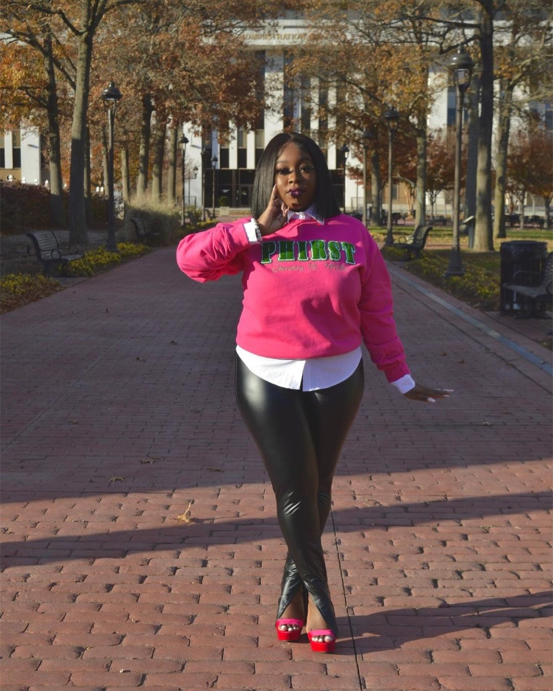 Phirst Sweatshirt, Pink