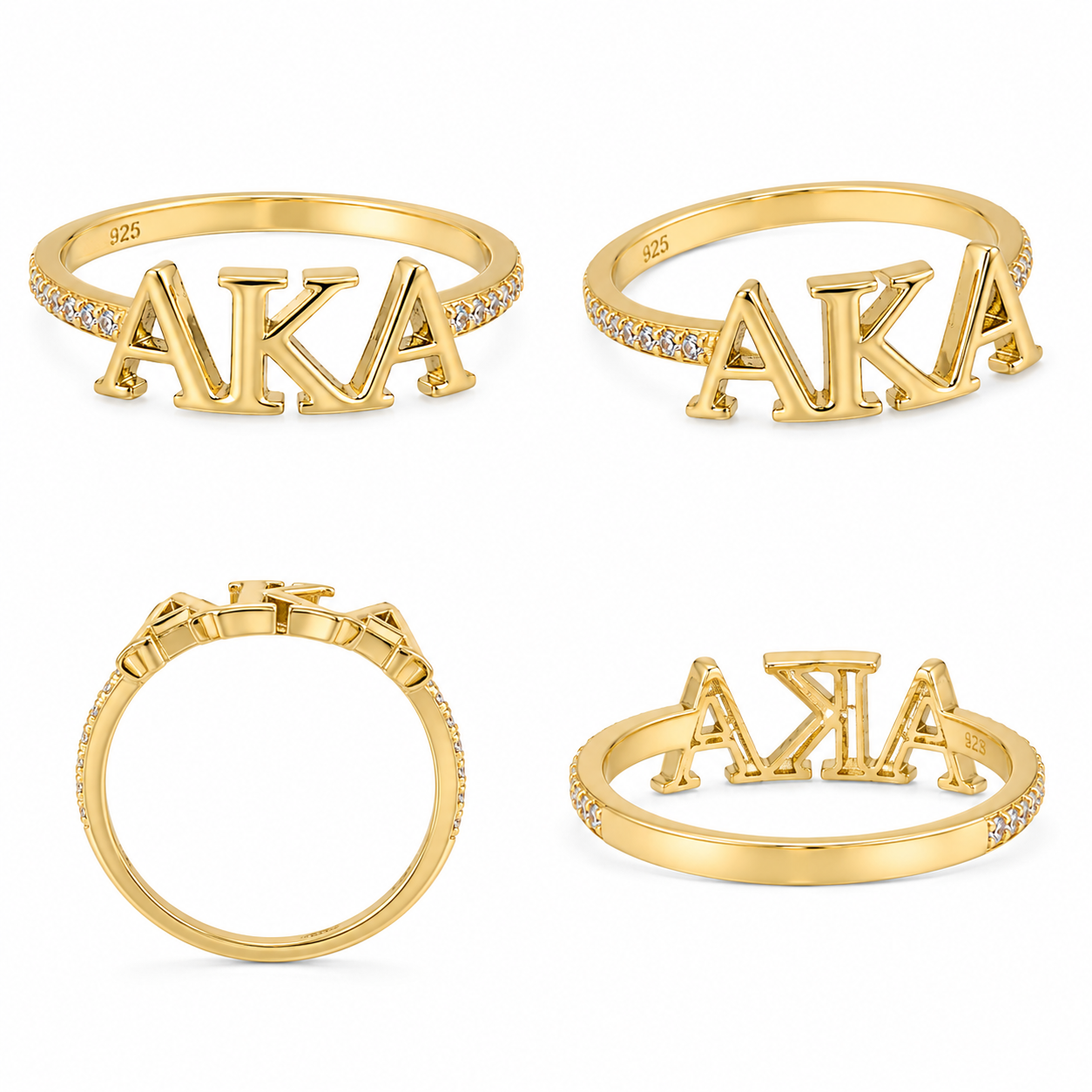 The AKA Letter Ring (Pre-Order)