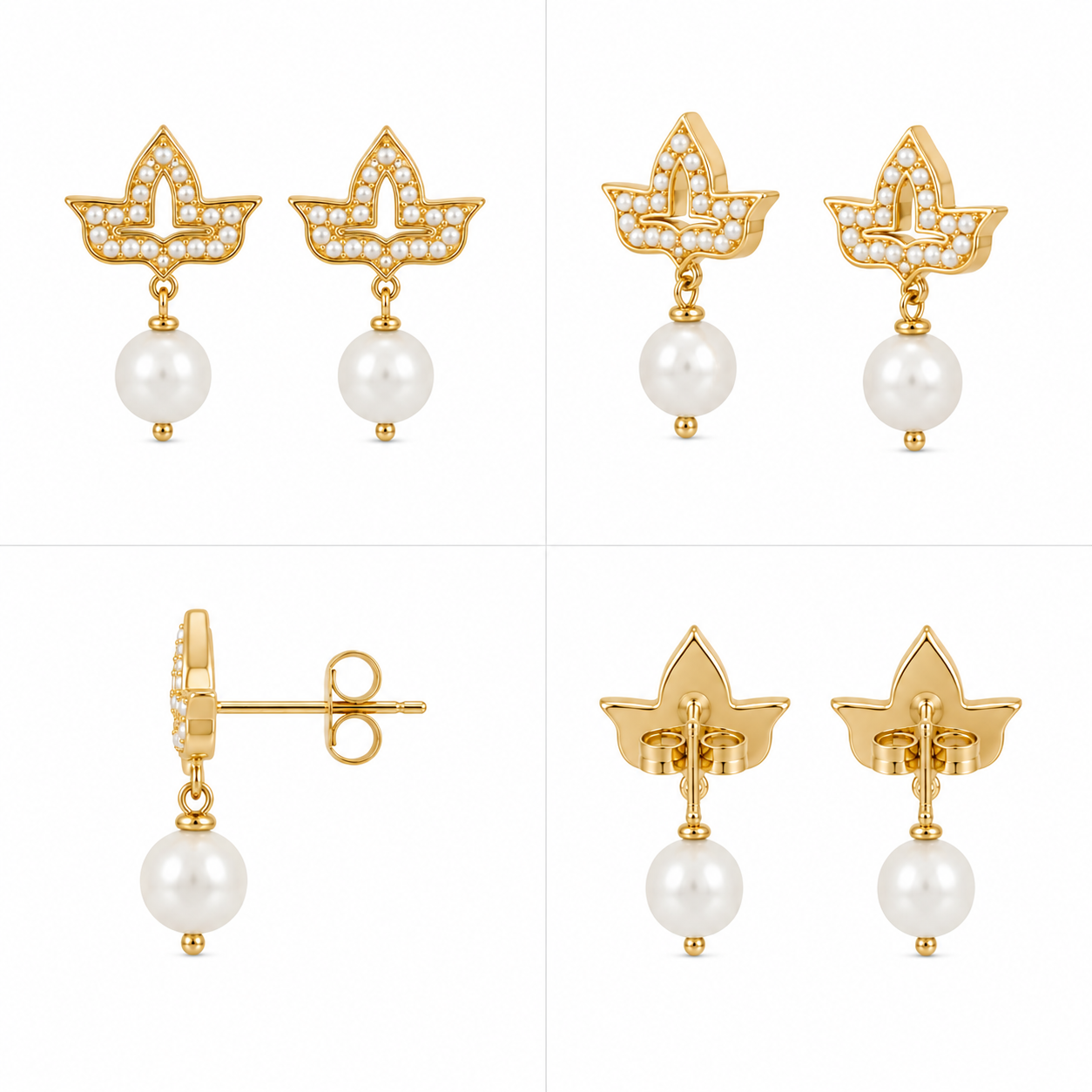 The Ivy Pearl Drop Earrings