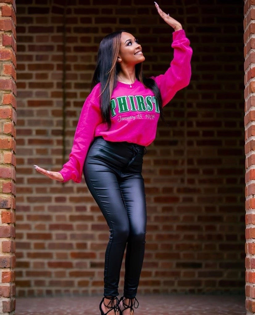 Phirst Sweatshirt, Pink