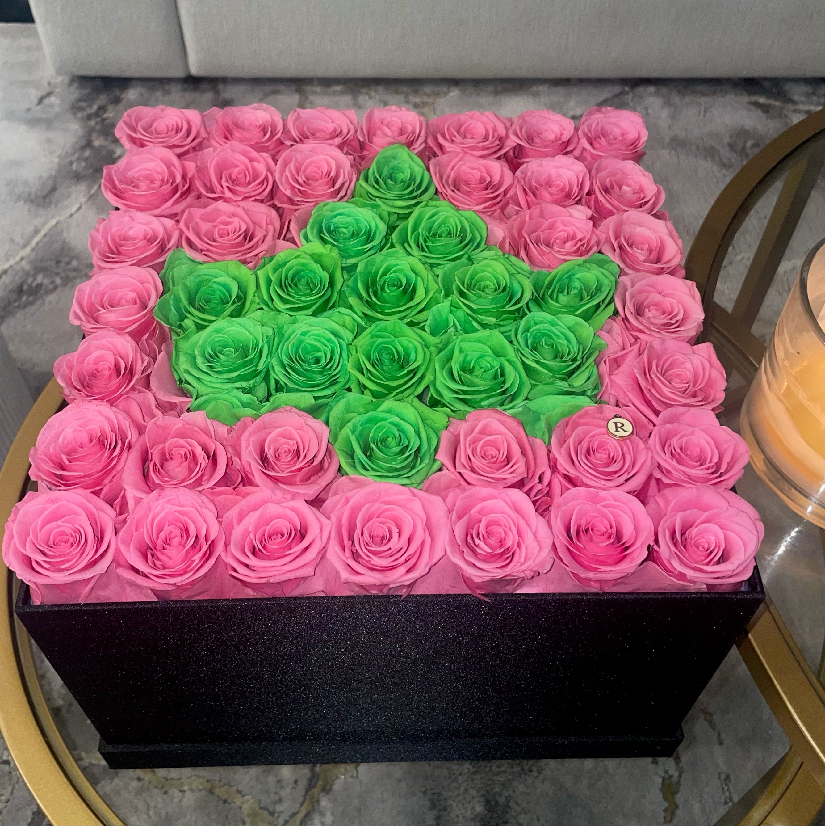 Ivy Leaf Phorever Roses – Preserved Luxury Arrangement (Lasts Up to 3 Years)