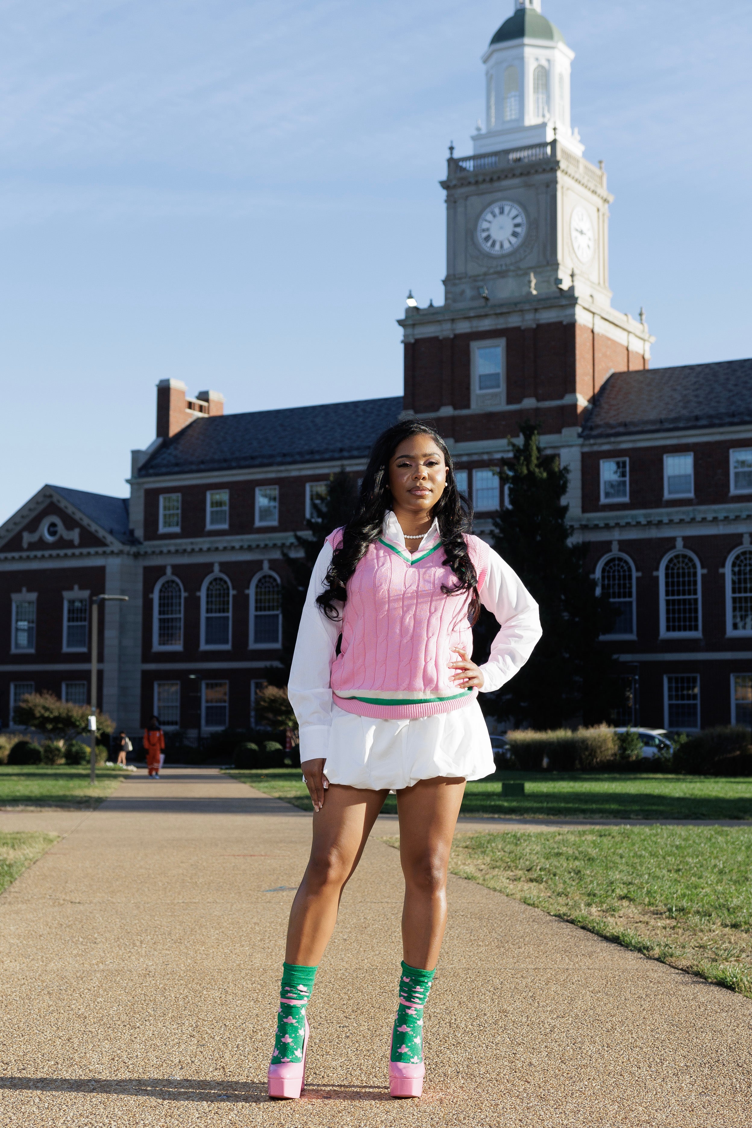 Ivy Knitted Vest, Pink