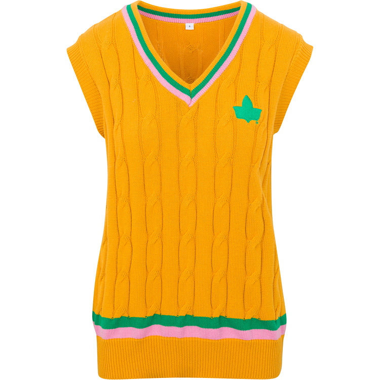 Ivy Knitted Vest, Golden