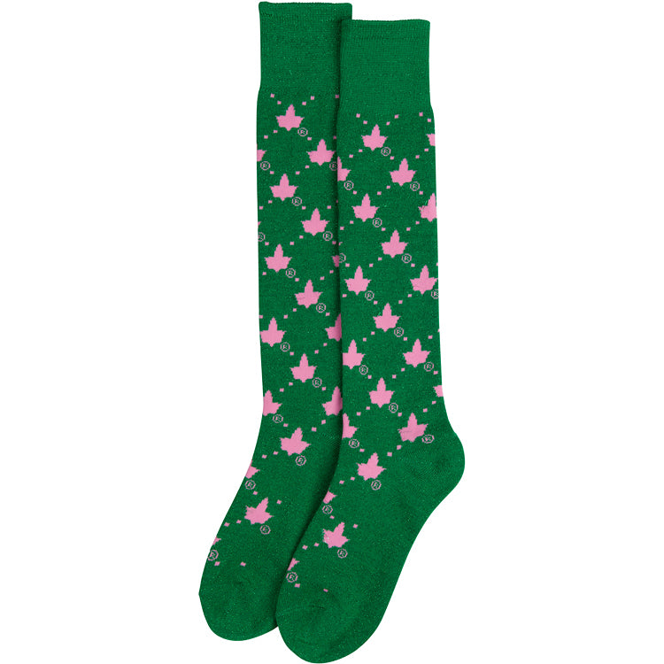 Ivy Socks, Green