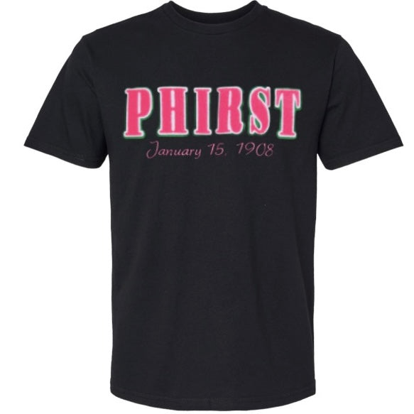 Phirst T-shirt, Black