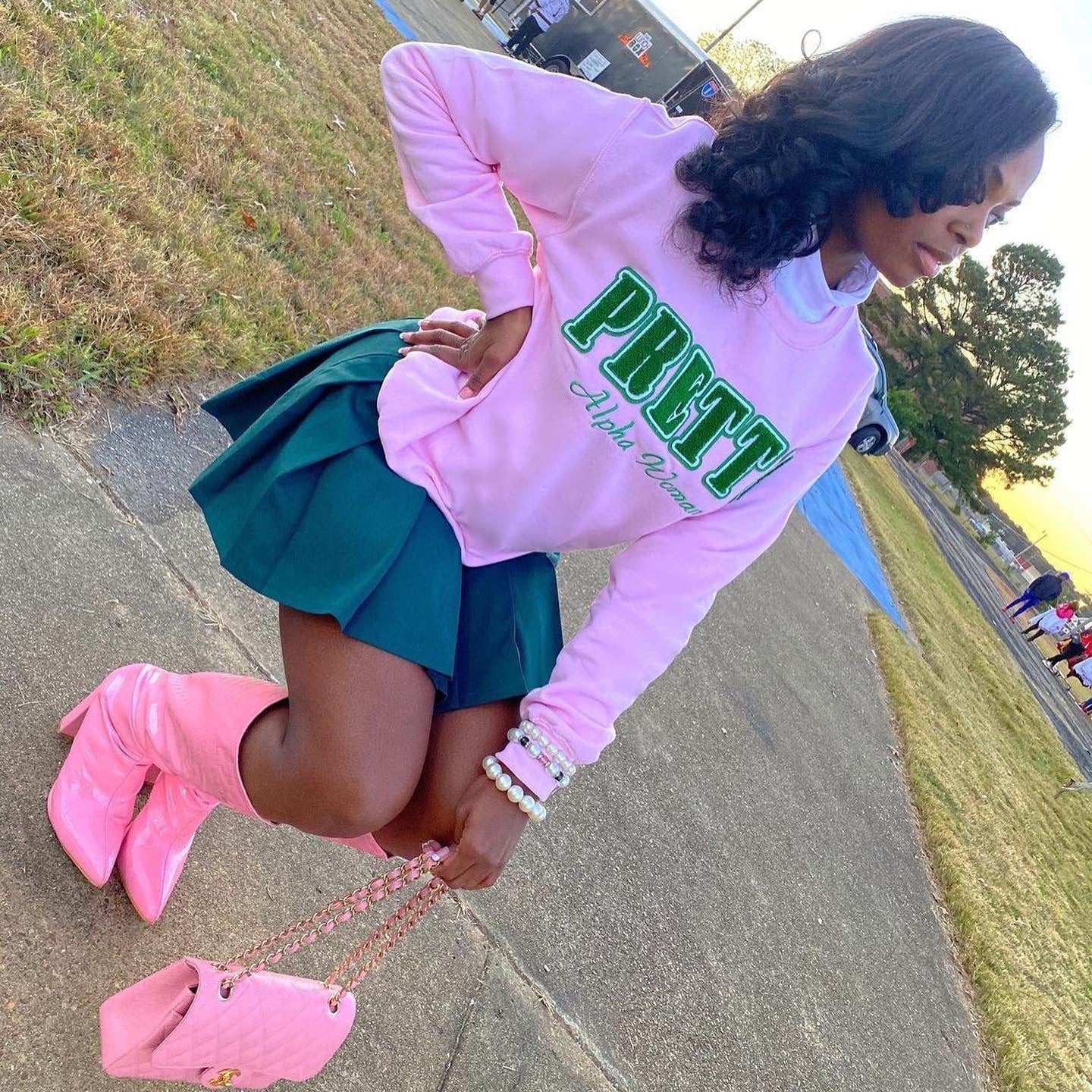 Pretty Sweatshirt, Pink