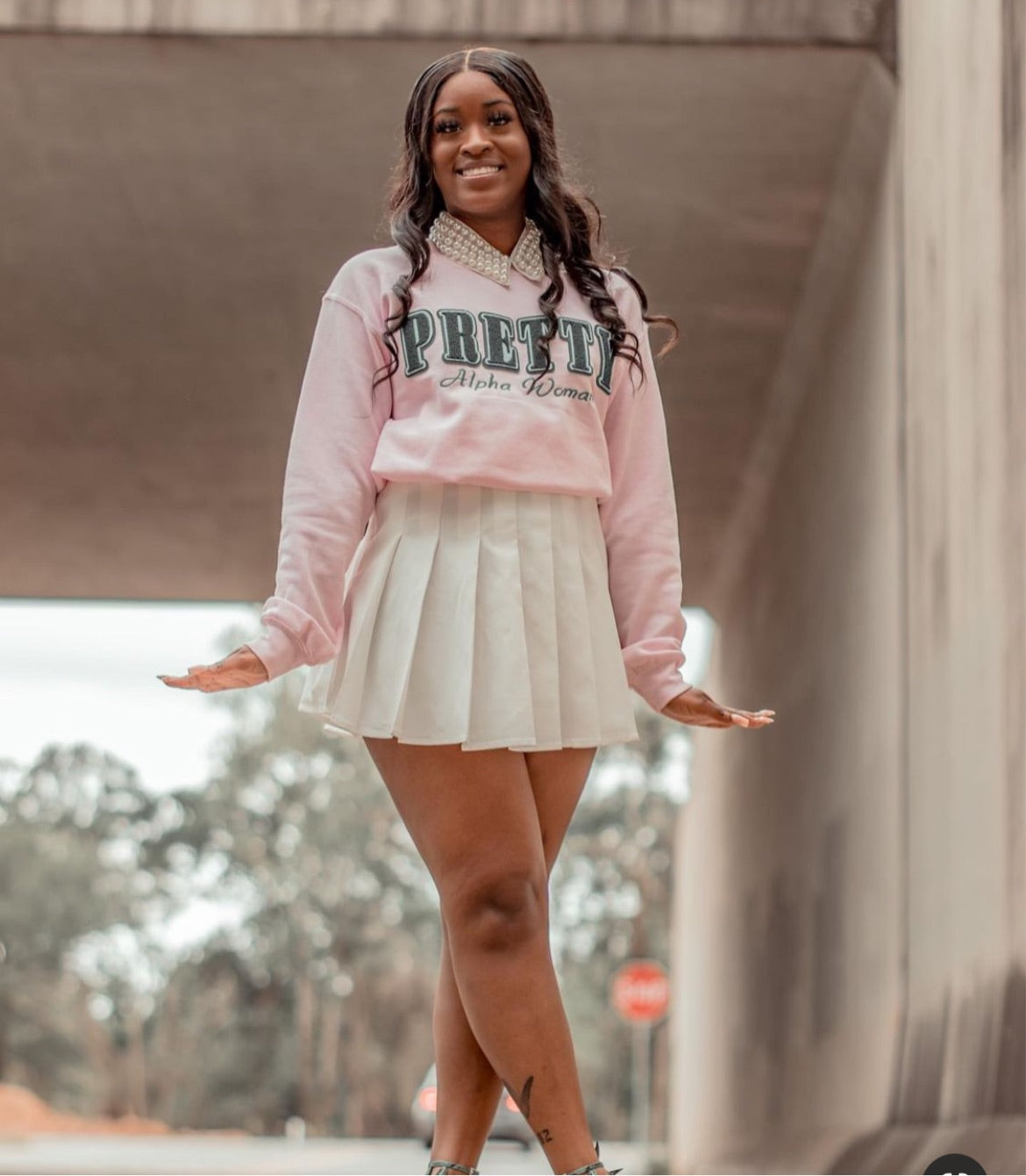 Pretty Sweatshirt, Pink
