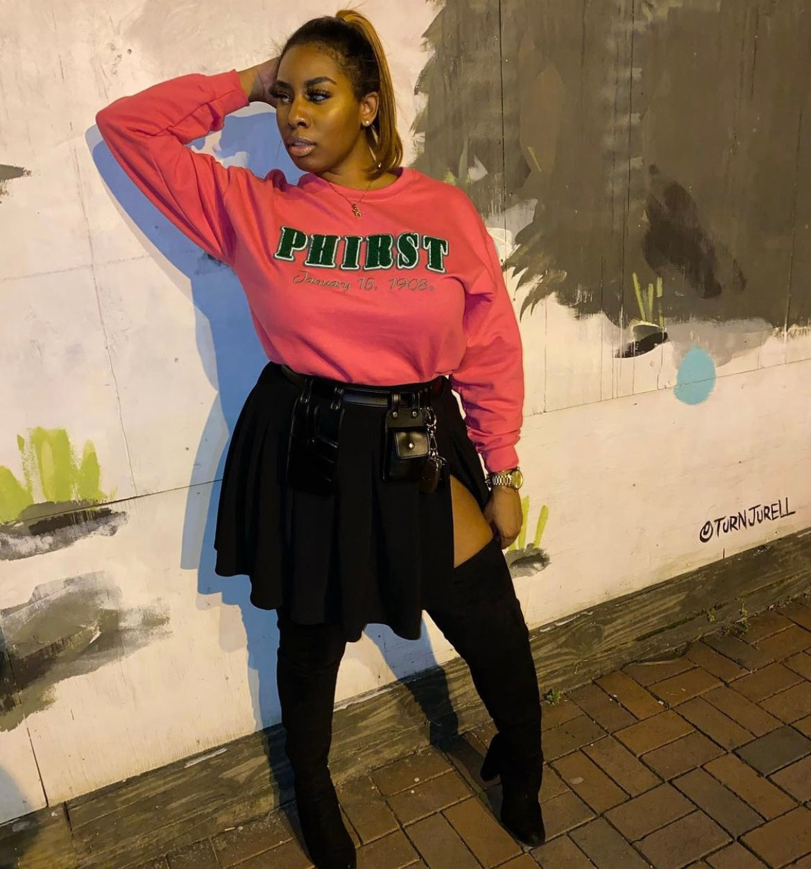 Phirst Sweatshirt, Pink