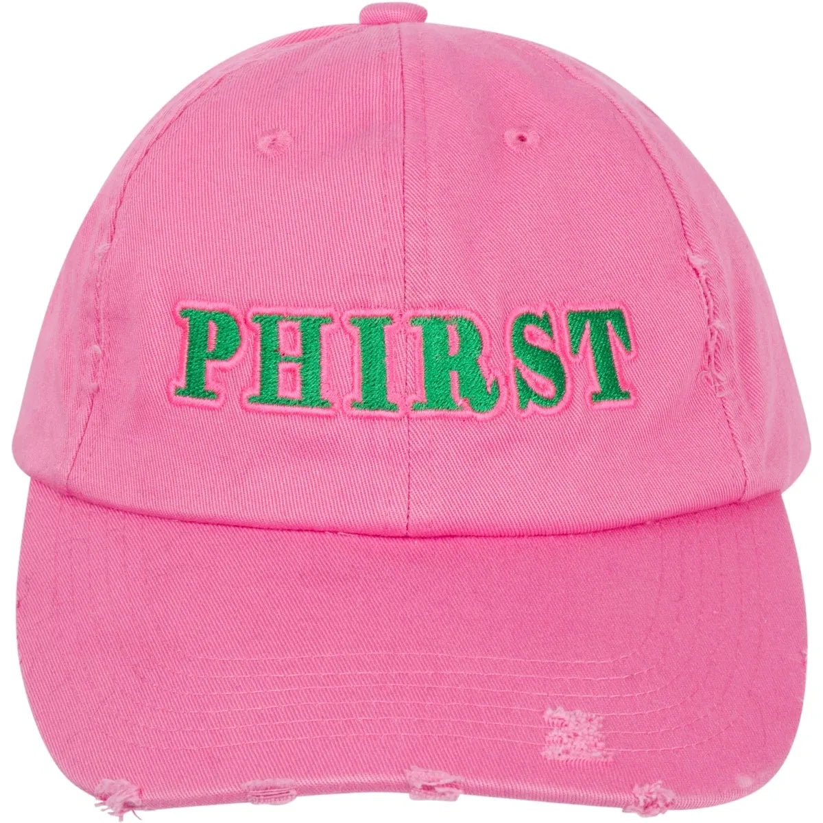 Phirst Hat, Pink Distressed