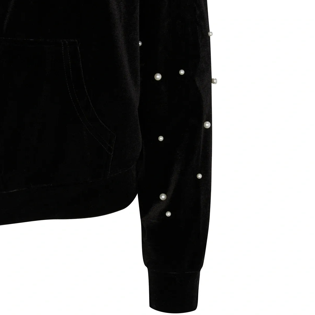 Phorever Phirst Velour Jacket, Black