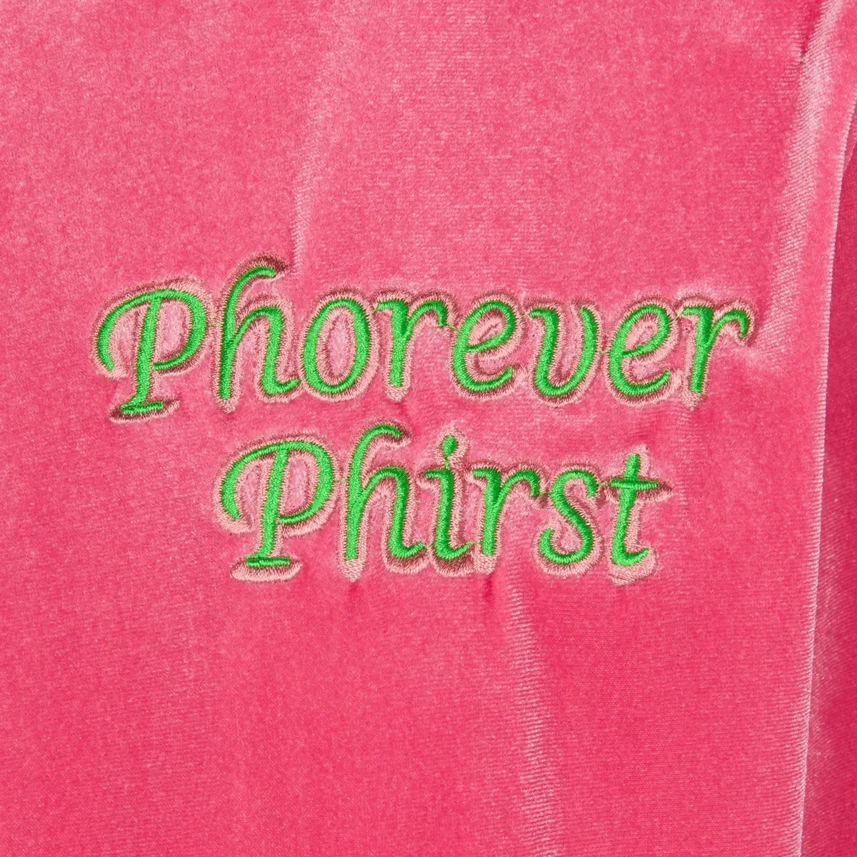 Phorever Phirst Velour Jacket, Pink