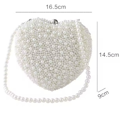 Heart of the Pearl Purse