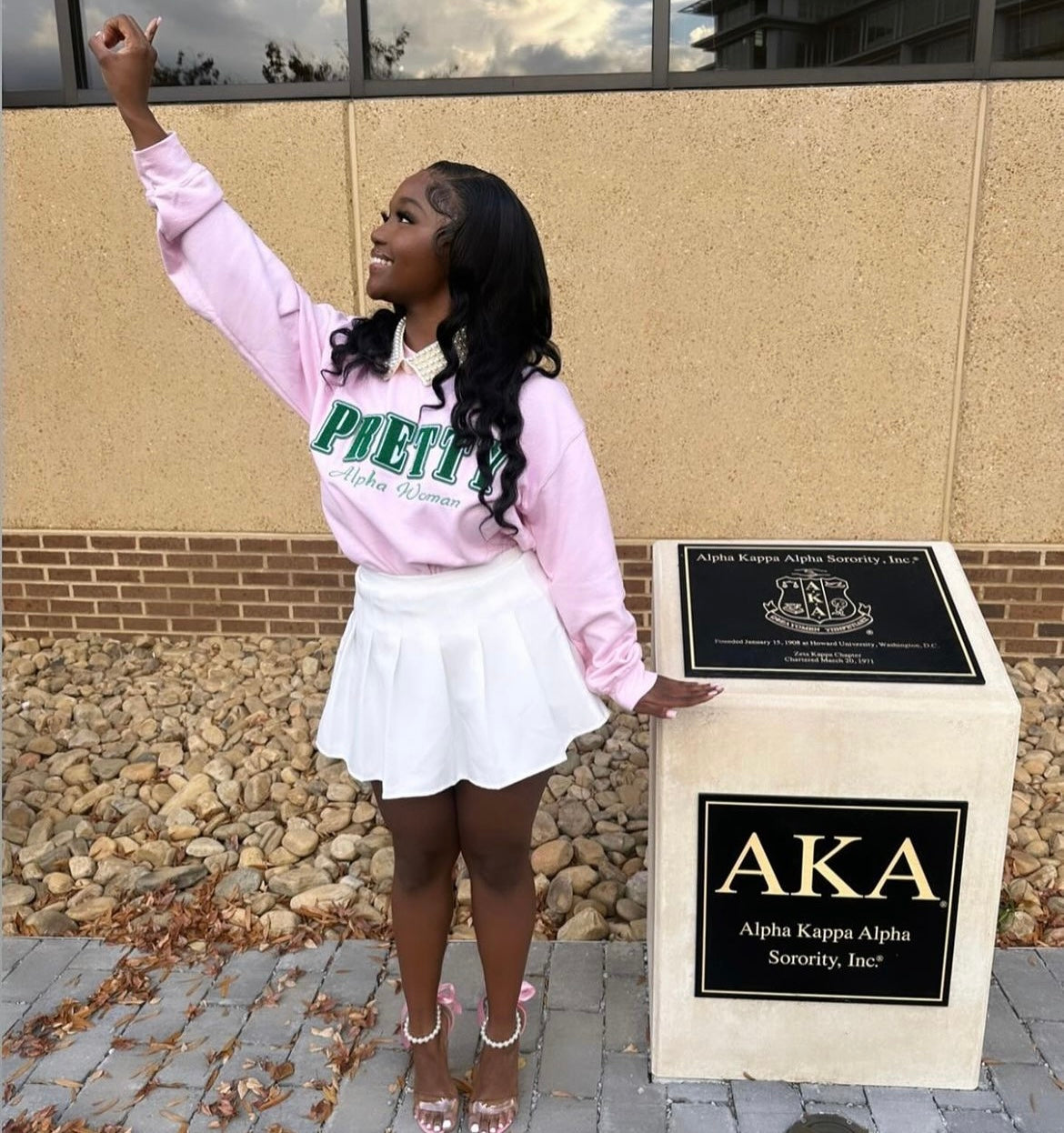 Pretty Sweatshirt, Pink