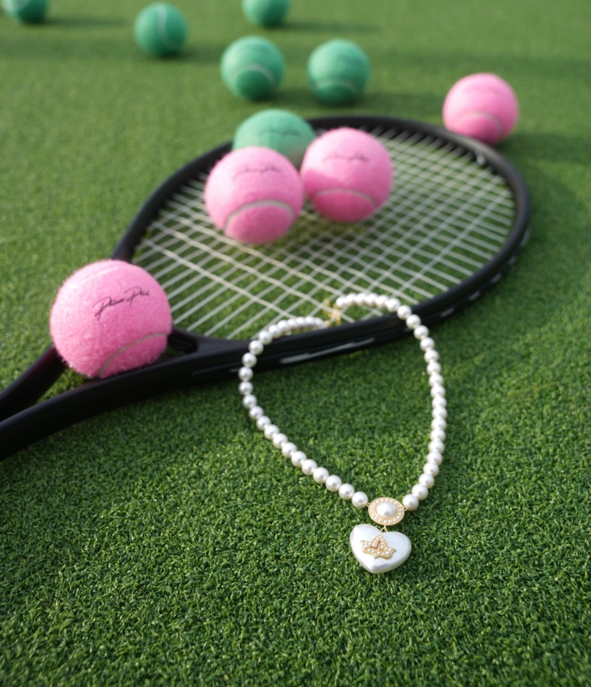 The Pearl Heart Necklace