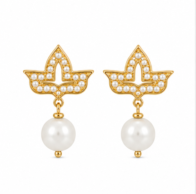 The Ivy Pearl Drop Earrings