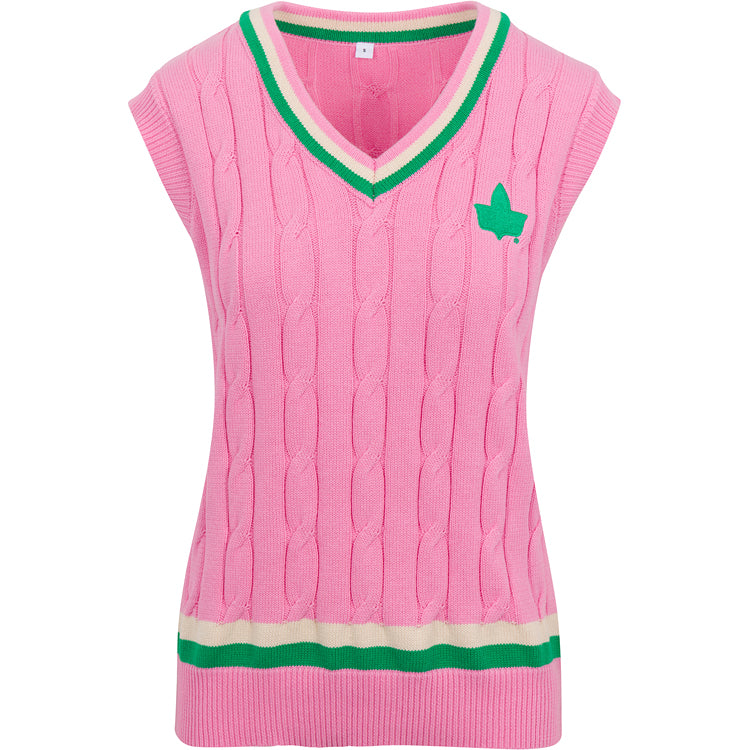 Ivy Knitted Vest, Pink