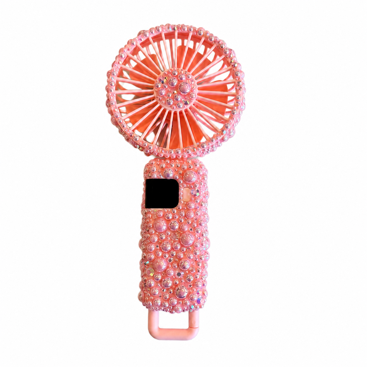 Pearl Handheld Fan | Pink