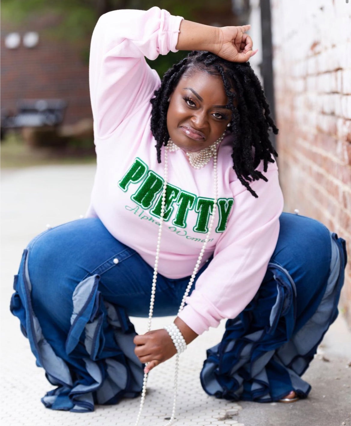 Pretty Sweatshirt, Pink