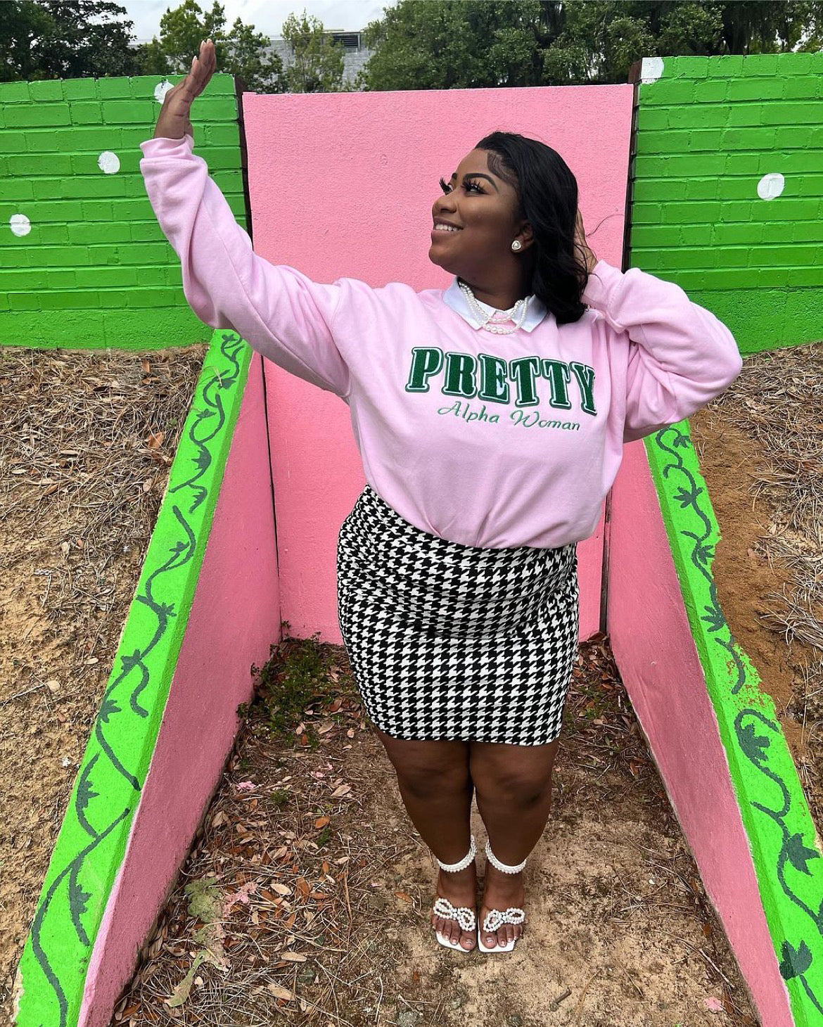 Pretty Sweatshirt, Pink