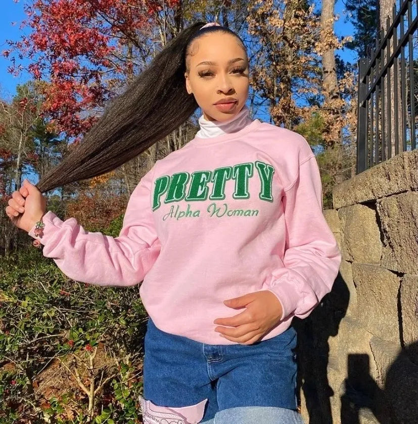 Pretty Sweatshirt, Pink