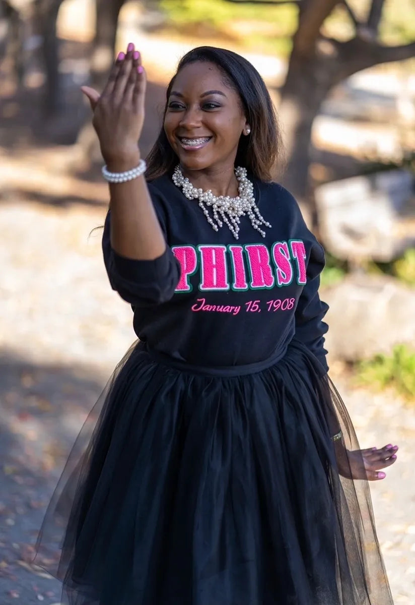 Phirst Sweatshirt, Black